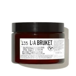L:A Bruket Sea Salt Gommage Au Sel Marin Marjolaine Eucalyptus 135